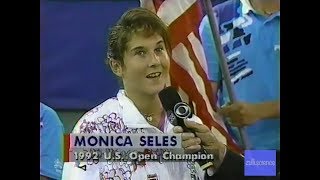 FULL 1 VERSION 1992  Seles vs Sanchez Vicario  US Open [upl. by Alledi]