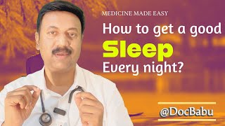 Restful Nights Healthier Days with DocBabu Discover the secrets of Sleep with scientific methods [upl. by Ahsilla]