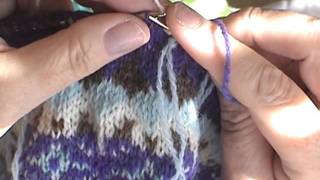 Fair Isle Knit Along Video 3 [upl. by Westbrook]