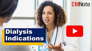 Dialysis Indications [upl. by Lacy]