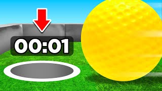 The FASTEST HOLE In ONE In GOLF IT [upl. by Iarised]