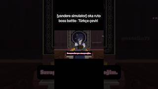 yanderesimulator yanderesimulatortürkçe anime shorts [upl. by Hgielsel882]