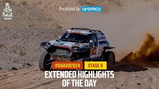 Extended highlights of Stage 9 presented by Aramco  Dakar2024 [upl. by Quintin]