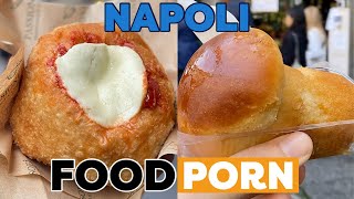 ABBIAMO MANGIATO PER 1 GIORNO SOLO STREET FOOD A NAPOLI [upl. by Yelserp]