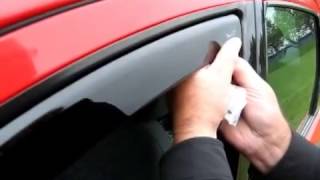 Instrukcja montażu owiewek HEKO How to install wind deflectors [upl. by Ainiger759]