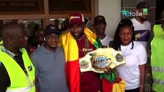 BIENVENUE AU CHAMPION MAMOUDOU KEITA BOXE TAI [upl. by Cattima]