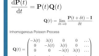 The inhomogeneous poisson process [upl. by Chemaram]