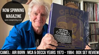 Camel  Air Born  The MCA and DECCA Years 1973  1984  Box Set Unboxing Review [upl. by Aifoz]