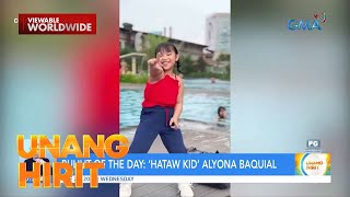 UH Bulilit of the Day  Hataw Kid Alyona Baquial  Unang Hirit [upl. by Tratner]