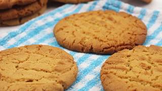 Peanut Butter Cookies Recipe [upl. by Uzia]