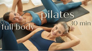 30 MIN Full body Pilates workout  Strengthen and Toning  14 Day Full Body Challenge [upl. by Nnaira696]