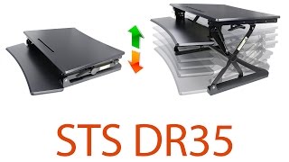 STS DR35 SittoStand Desk Riser by Boost Industries [upl. by Tia949]