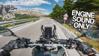 Yamaha Tenere 700 on a stunning mountain road RAW Onboard Whats the T7 like with a passenger [upl. by Acinoed]