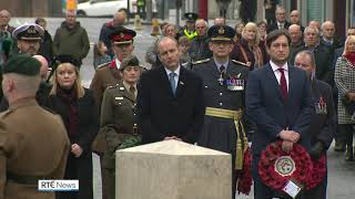 Remembrance Sunday event held in Enniskillen [upl. by Connie]