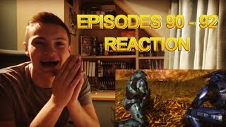 RED VS BLUE SEASON 5 EPISODES 90  92  REACTION [upl. by Celeste821]