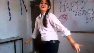 Indian girl dance in college [upl. by Aryas]