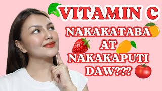 VITAMIN C NAKAKATABA AT NAKAKAPUTI TOTOO BA • Pinay Pharmacist [upl. by Stefa]