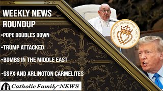 Weekly News Roundup September 19th 2024  Pope Doubles Down Trump Attacked [upl. by Iona]