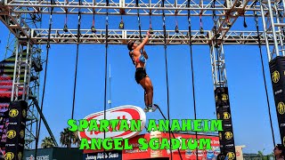 Spartan Race Anaheim Angel Stadium Stadion California 2023 [upl. by Anoel]