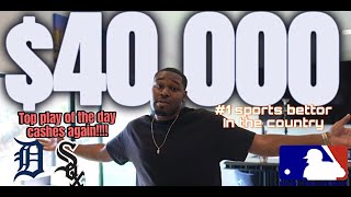 HOW DPATT MADE 40000 OFF SPORTS BETTING  DAY IN THE LIFE EPISODE 15 DETROIT TIGERS [upl. by Fellner]