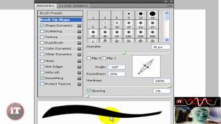 Photoshop Calligraphy Brush Tutorial No Download [upl. by Kirsti445]