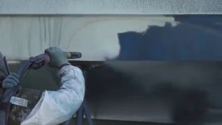 Marine AntiFouling Paint Removal With Dustless Blasting [upl. by Llebpmac394]