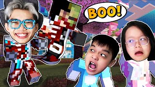 OH TIDAK MOMON DI PRANK FrostDiamond amp azuyasurya1 PAKAI CREEPY PASTA di MINECRAFT [upl. by Aixela]