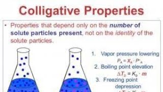 colligative properties [upl. by Abla99]