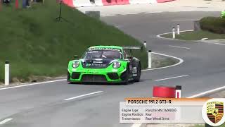 Luca Gaetani Porsche 911 GT3 R Rechberg Austria 2023 [upl. by Anotal]