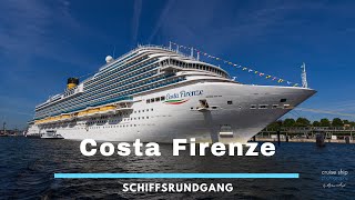 Costa Firenze  Schiffsrundgang  Ship tour [upl. by Jaella423]