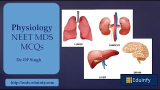 NEET MDS MCQ  Physiology [upl. by Slaohcin645]