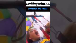 Parasailing with sharks funnyAF [upl. by Jeanette836]