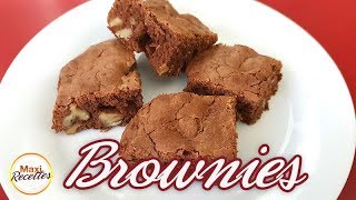 Recette Brownies aux Noix [upl. by Htebzil]