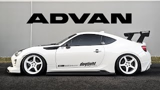 DREAM WHEELS for my Toyota 86  Advan GT Beyond [upl. by Eitsirc]