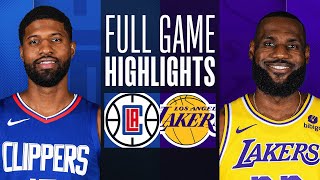 CLIPPERS at LAKERS  FULL GAME HIGHLIGHTS  January 7 2024 [upl. by Atinehc68]