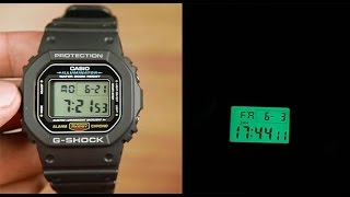 Casio Gshock DW5600E1V Unboxing [upl. by Bjork]