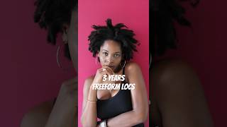 3 years Freeform Locs Journey freeformlocs locs locsjourney [upl. by Creamer]