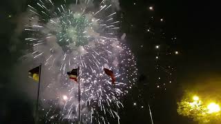 Chinese New Year Celebration Fireworks in Ho Chi Minh City Vietnam [upl. by Notterb310]