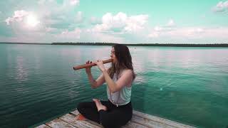 Lumira playing the Double Nova Flute  High Spirits Flute [upl. by Eliason]