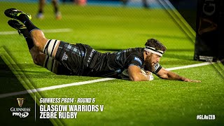 Guinness PRO14 Round 6 Highlights Glasgow Warriors v Zebre Rugby [upl. by Rellim]