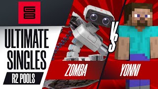 Zomba vs Yonni  Pools R2 Ultimate Singles  Genesis 8  Rob vs Steve [upl. by Boycey]