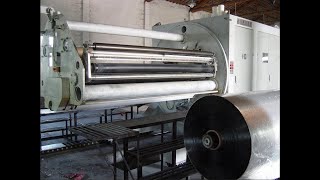 Vacuum metallizing machine roll to roll metallizer for plastic film and paper [upl. by Kotta]