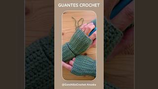 GUANTES a crochet  shorts  crochet  Principiantes comotejer [upl. by Towne]