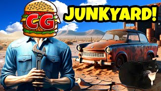 Finding a RUSTY Truck in a JUNKYARD in The Long Drive Mods [upl. by Aikaj]