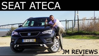 Seat Ateca 16 115cv  Uma Proposta Bem Razoável  JM REVIEWS 2019 [upl. by Anirdua221]