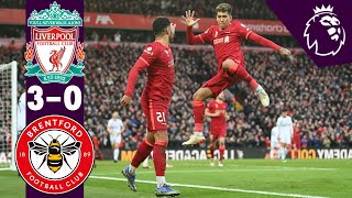 Liverpool vs Brentford 30 Highlights  Premier League  20212022 [upl. by Odin]