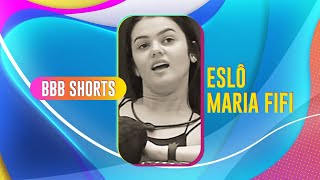 ESLÔ MARIA FIFI LARISSA QUIS SABER SE ELA CONTOU FOFOCA PRA TIAGO ABRAVANEL 😱  BBB 22 shorts [upl. by Atile]