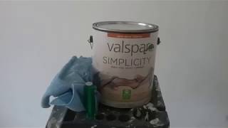 Valspar Simplicity Paint Review  Cheap Paint Review [upl. by Annazus]