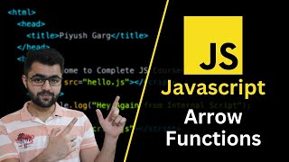 Arrow Functions in Javascript [upl. by Nnylsia]