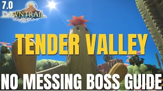 Tender Valley Dungeon Guide  BOSS GUIDE  FFXIV 70  Dawntrail [upl. by Daphene]